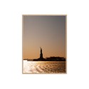 Photograph print sunset statue of liberty frame 30x40cm Unika 0031 On Sale