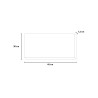 Black and White Succulent Photograph with Frame 30x40cm Unika 0056 Sale