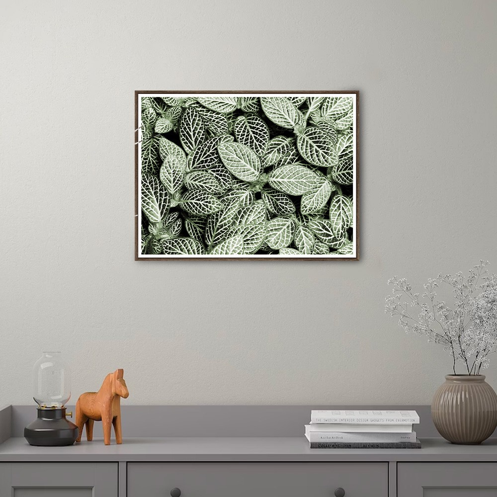 Artistic print photo poster plants leaves 30x40cm Unika 0055