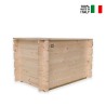 Outdoor Wooden Storage Chest 183L Giunone On Sale