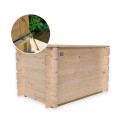 Outdoor Wooden Storage Chest 183L Giunone Offers