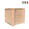 Wooden garden storage chest 99 Lt Gaia On Sale