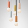 Pendant lamp cylinder minimalist design kitchen restaurant Ila 