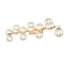 Modern Wall Light, Gold Lamp with Glass Spheres, Dallas Maytoni Promotion