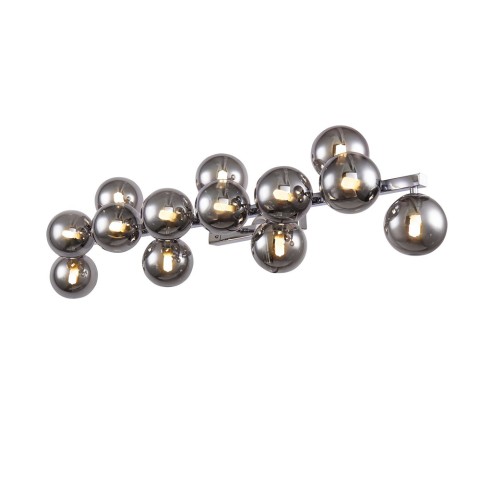 Chrome Metal Wall Lamp with Sphere Accents Dallas Maytoni Promotion