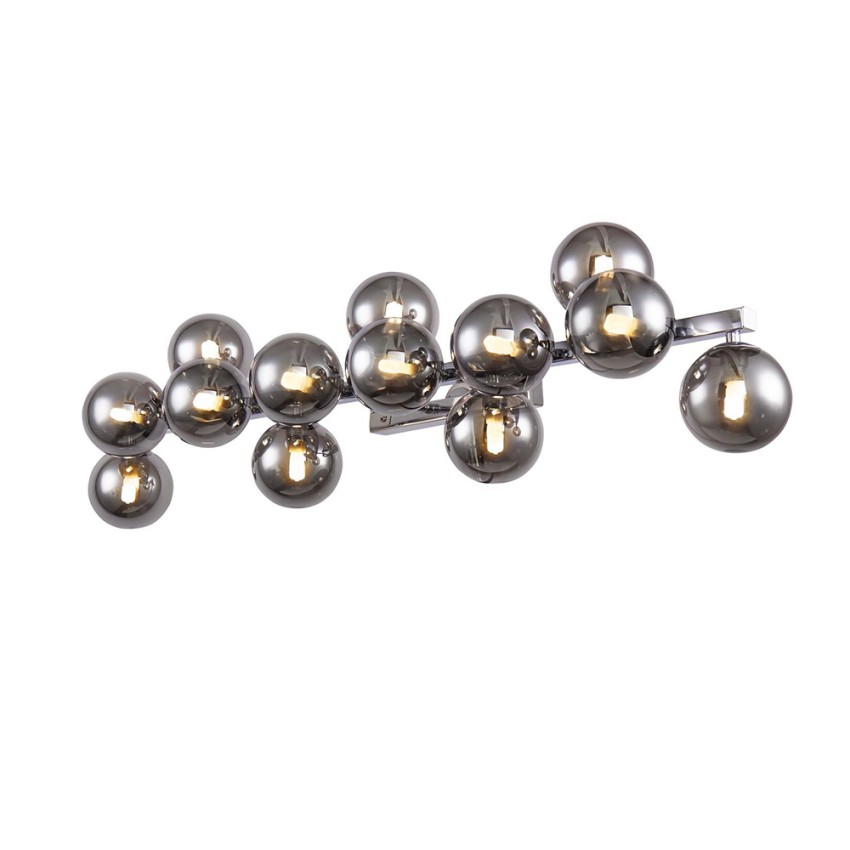 Chrome Metal Wall Lamp with Sphere Accents Dallas Maytoni Promotion