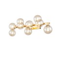 Gold Wall Sconce with Glass Globe Lights Dallas Maytoni Promotion