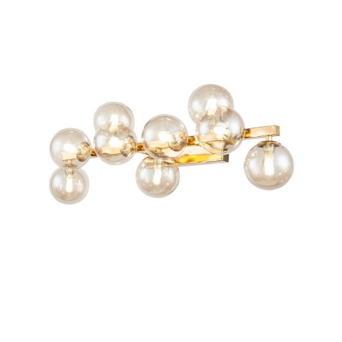 Dallas Maytoni glass spheres golden wall lamp Promotion