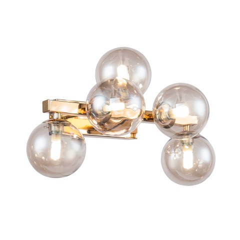 Classic golden ball wall lamp Dallas Maytoni glass balls Promotion