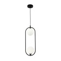Modern Ring Shaped Pendant Ceiling Lamp with Spheres by Maytoni Discounts