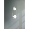 Modern Ring Shaped Pendant Ceiling Lamp with Spheres by Maytoni Sale