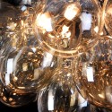 Balbo Maytoni Amber Glass Globe Cluster Ceiling Light Fixture Catalog