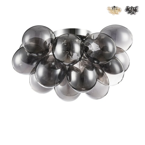 Balbo Maytoni Glass Sphere Cluster Ceiling Light for Living Room Promotion