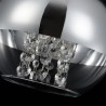 Fermi Maytoni Chrome Glass Sphere Pendant Ceiling Light Ø 20cm Offers