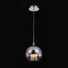 Fermi Maytoni Chrome Glass Sphere Pendant Ceiling Light Ø 20cm Sale