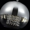 Fermi Maytoni Chrome Glass Sphere Ceiling Pendant Light Ø 30cm Sale