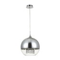 Fermi Maytoni Chrome Glass Sphere Ceiling Pendant Light Ø 30cm On Sale