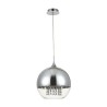 Fermi Maytoni Chrome Glass Sphere Ceiling Pendant Light Ø 30cm On Sale