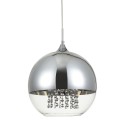 Fermi Maytoni Chrome Glass Sphere Ceiling Pendant Light Ø 30cm Offers