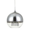 Fermi Maytoni Chrome Glass Sphere Ceiling Pendant Light Ø 30cm Offers