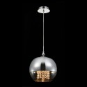 Fermi Maytoni Chrome Glass Sphere Ceiling Pendant Light Ø 30cm Discounts