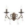 Grace Maytoni Classic Wall Sconce with Crystals, 2 Lights Promotion