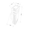 Unter Den Linden Maytoni Outdoor Wall Sconce Garden Lamp Discounts
