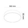 Zon Maytoni Minimalist Style Round LED Ceiling Light Fixture Bulk Discounts