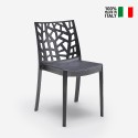 Modern stackable outdoor bar garden restaurant chair Matrix BICA Choice Of
