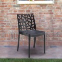 Modern stackable outdoor bar garden restaurant chair Matrix BICA Sale