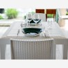 Stackable rattan chair garden restaurant outdoor bar Virginia Bica Cost