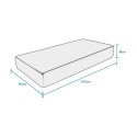 Single mattress 18 cm thick orthopedic in Waterfoam 90x200 Super Top Characteristics