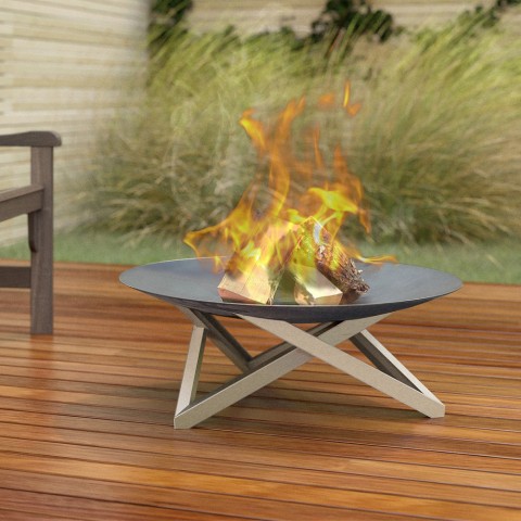 Garden brazier, fireplace, wood-burning barbecue for outdoor use Futura Promotion