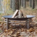 Round steel barbecue brazier Ø 80cm for outdoor Nova Sale