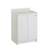 2 door washbasin unit with washboard 60x50cm Edilla Montegrappa Offers