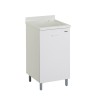 Laundry Cabinet with 1 Door 45x50cm, Washboard Included - Edilla Montegrappa Sale