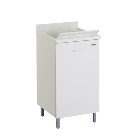 Washbasin unit laundry cabinet 1 door 45x50cm washboard Edilla Montegrappa Promotion