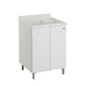 Axis washbasin 60x60cm laundry cabinet 2 doors Edilla Montegrappa Offers