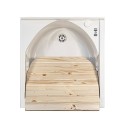 45x50cm washbasin unit with wooden board Edilla Montegrappa Catalog