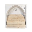 Washbasin 45x50cm washbasin with wooden board cabinet 1 door Edilla Montegrappa Catalog