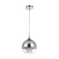 Fermi Maytoni Chrome Glass Sphere Pendant Ceiling Light Ø 20cm Promotion