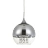 Fermi Maytoni Chrome Glass Sphere Pendant Ceiling Light Ø 20cm On Sale