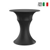 2in1 round coffee table ø 37x47h modular outside bar Olimpo On Sale