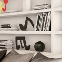 Pop art musical note sculpture coloured living room ornament Croma Offers