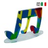 Colourful musical note in pop art style decorative sculpture Tricroma Discounts