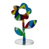 Colourful flower ornament pop art style living room shelf Daisy Bulk Discounts
