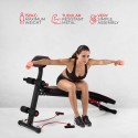 Multifunctional adjustable backrest curl bench scott Kleios Offers