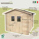 Wooden garden tool shed double door Hobby 248x248 On Sale