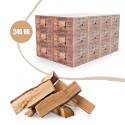 Olive firewood 240kg for fireplace in box on pallet Olivetto Offers