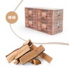 Olive wood firewood in a box 40kg fireplace stove oven Olivetto Offers